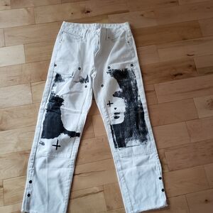 Aelfric Eden White Unisex Jeans